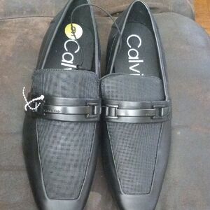 Calvin Klein Men's Black Loafers
